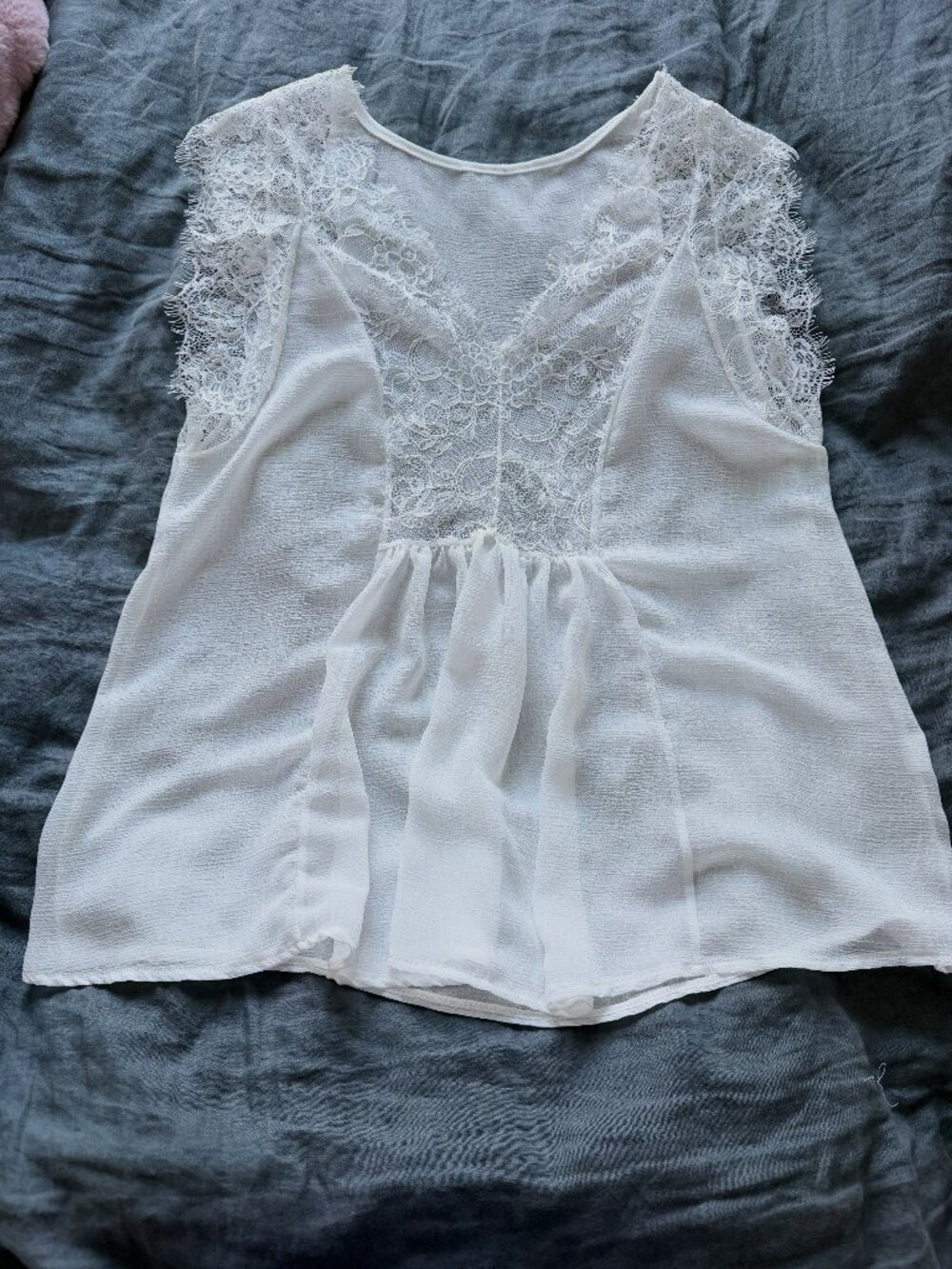 Sheer Lace Top